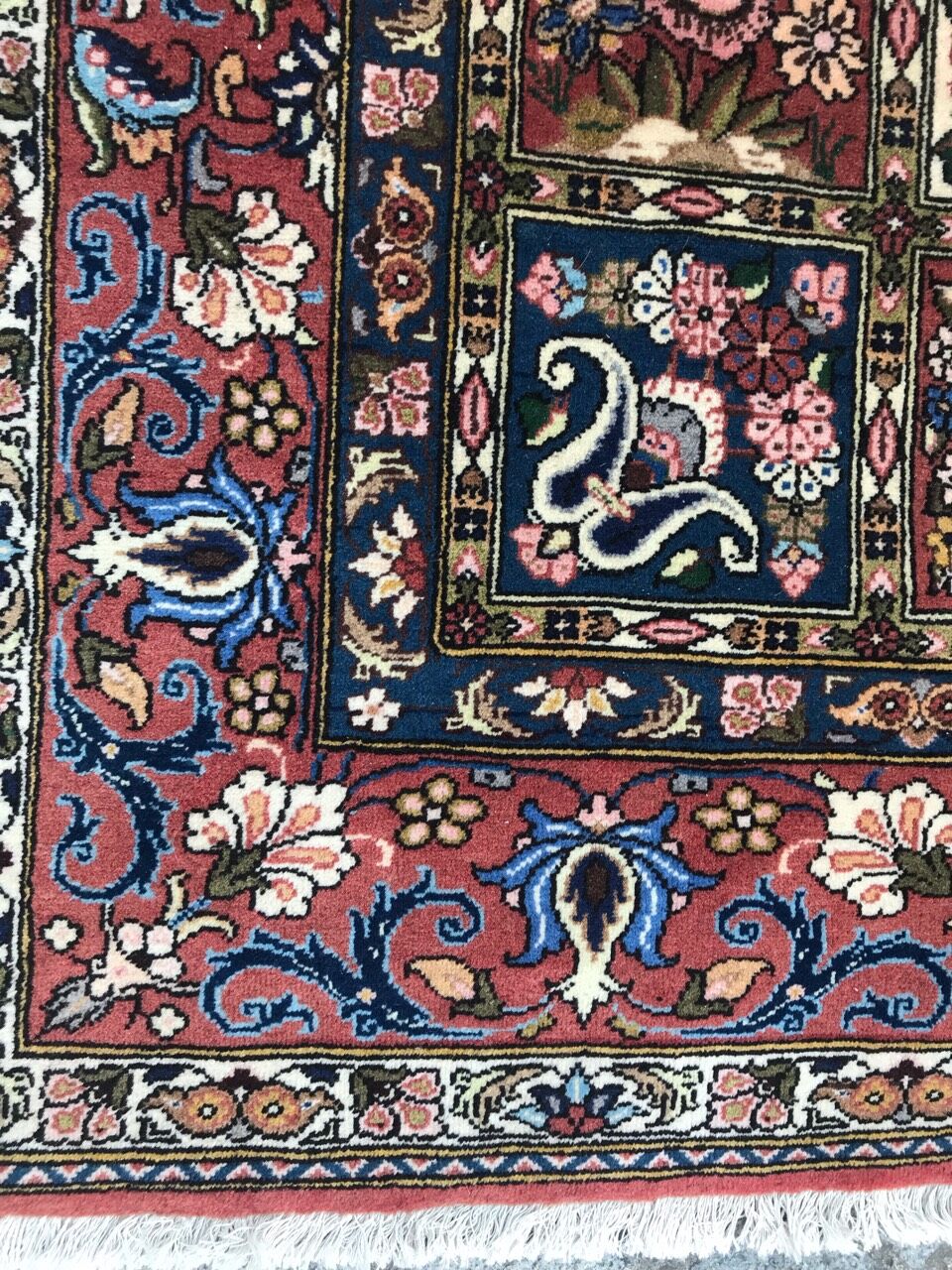 Tapis persan Bakhtiar tchaharshotor 200x300 cm