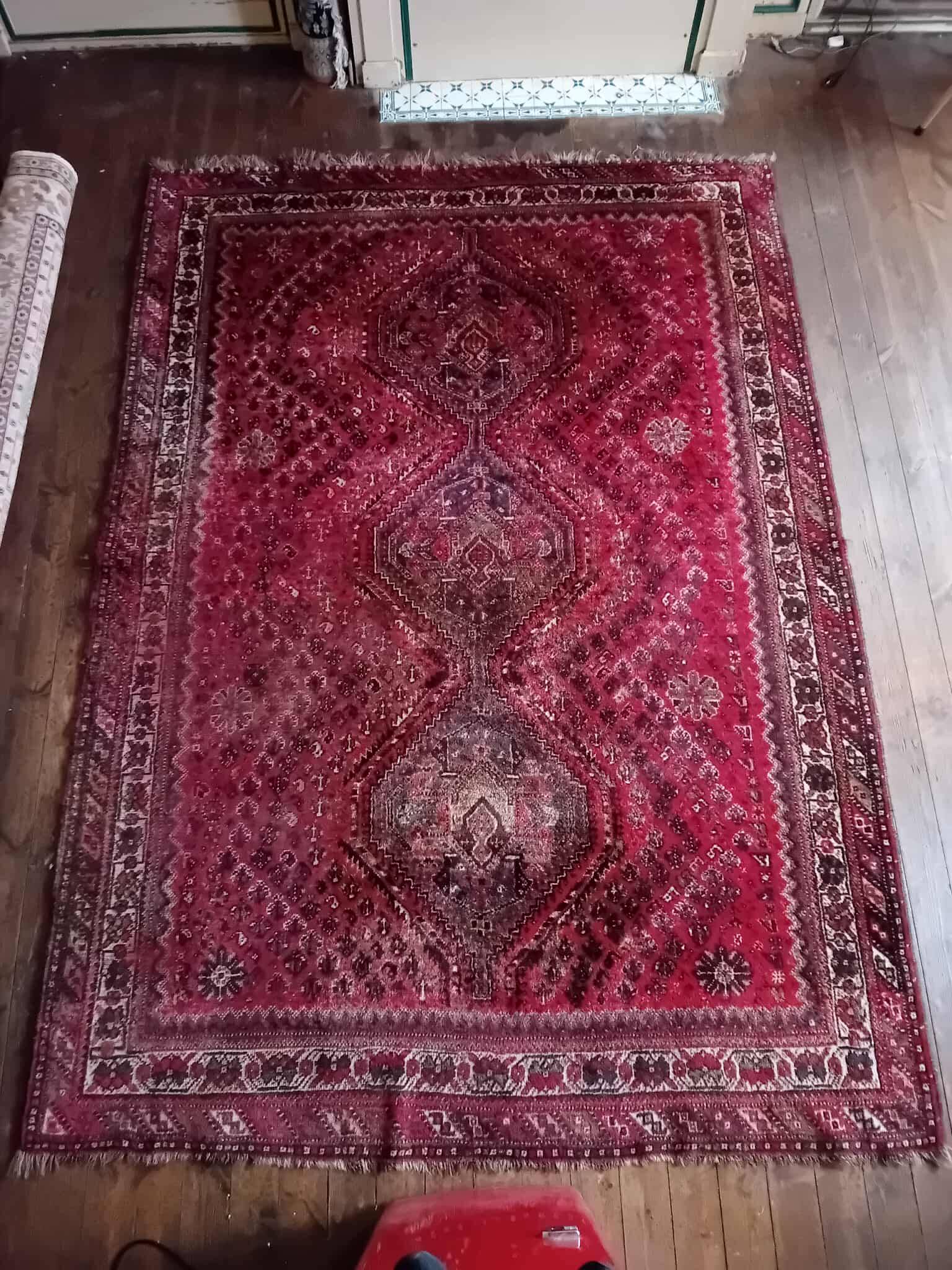 Tapis Persan Qashqaï fait main 315x222cm