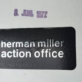 Action office desk by George Nelson at Herman Miller from the 1970s.