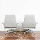 Vintage swivel armchairs, UP Závody, Czechoslovakia, 1970s, pair of 2