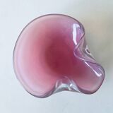 Large Murano pocket tray in opaline