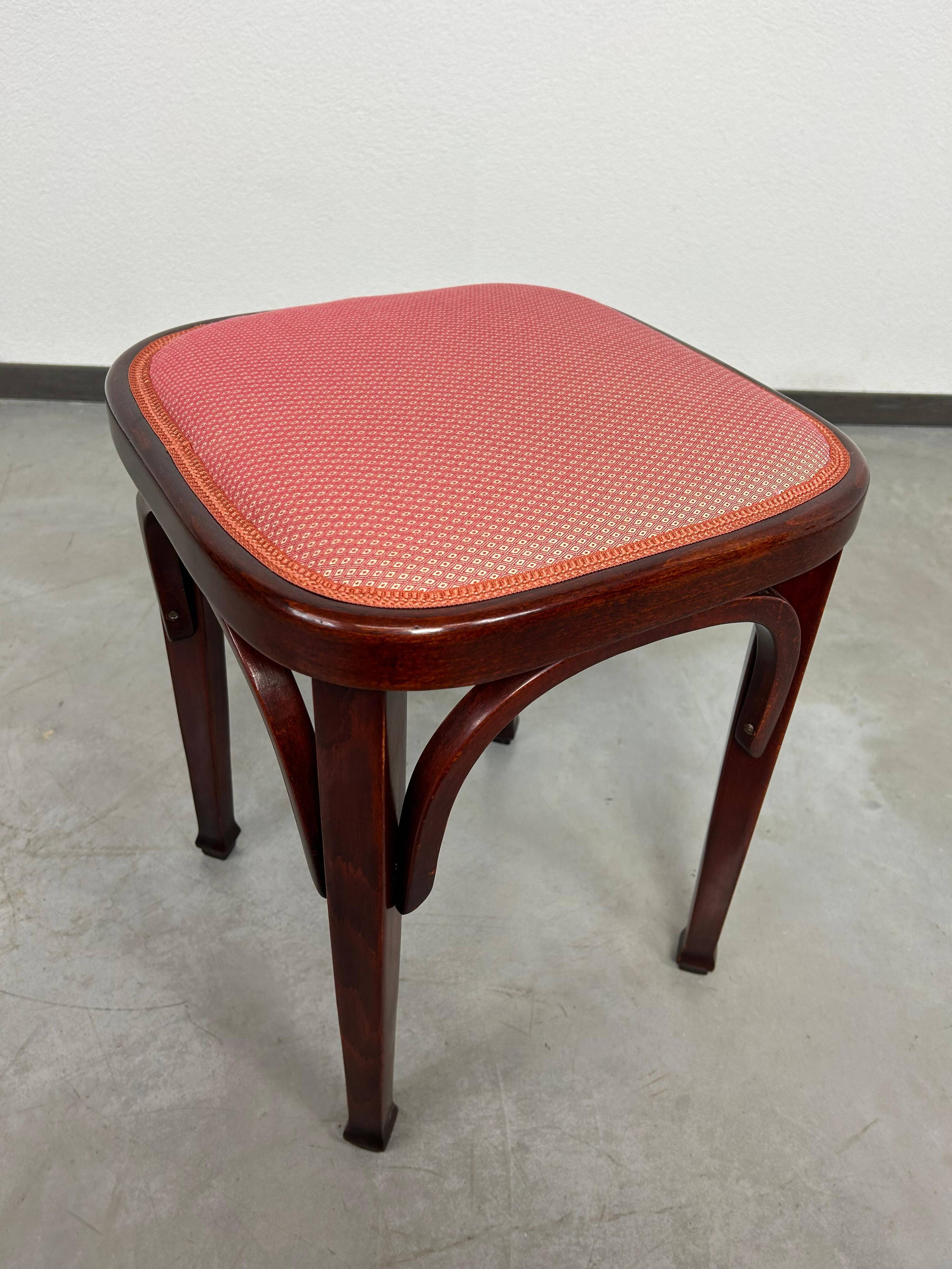 Jugendstil stool no. 715 by Otto Wagner for J.J. Kohn