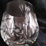 Verres en cristal ciselés