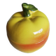 Apple-shaped box pot with ceramic foil