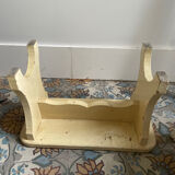 Unbleached bench