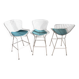 Bertoia bar chairs by Harry Bertoia