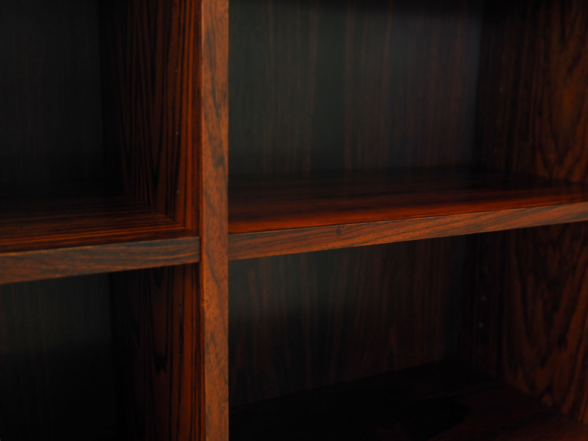Rosewood bookcase, Danish design, 1960s, manufactured by Brouer Møbelfabrik