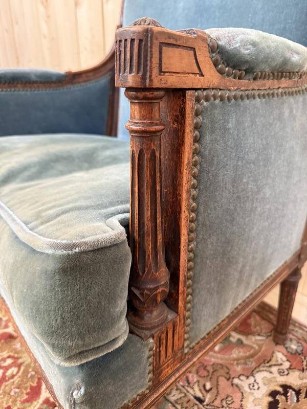 Fauteuil "Marquise" époque Louis XVI