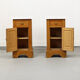 Paire de tables de chevet rustiques (ensemble)