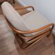 Two rattan armchairs from the 1970s, Scandinavia