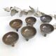 Lot 6 bols tripodes terre cuite forme anthropomorphe