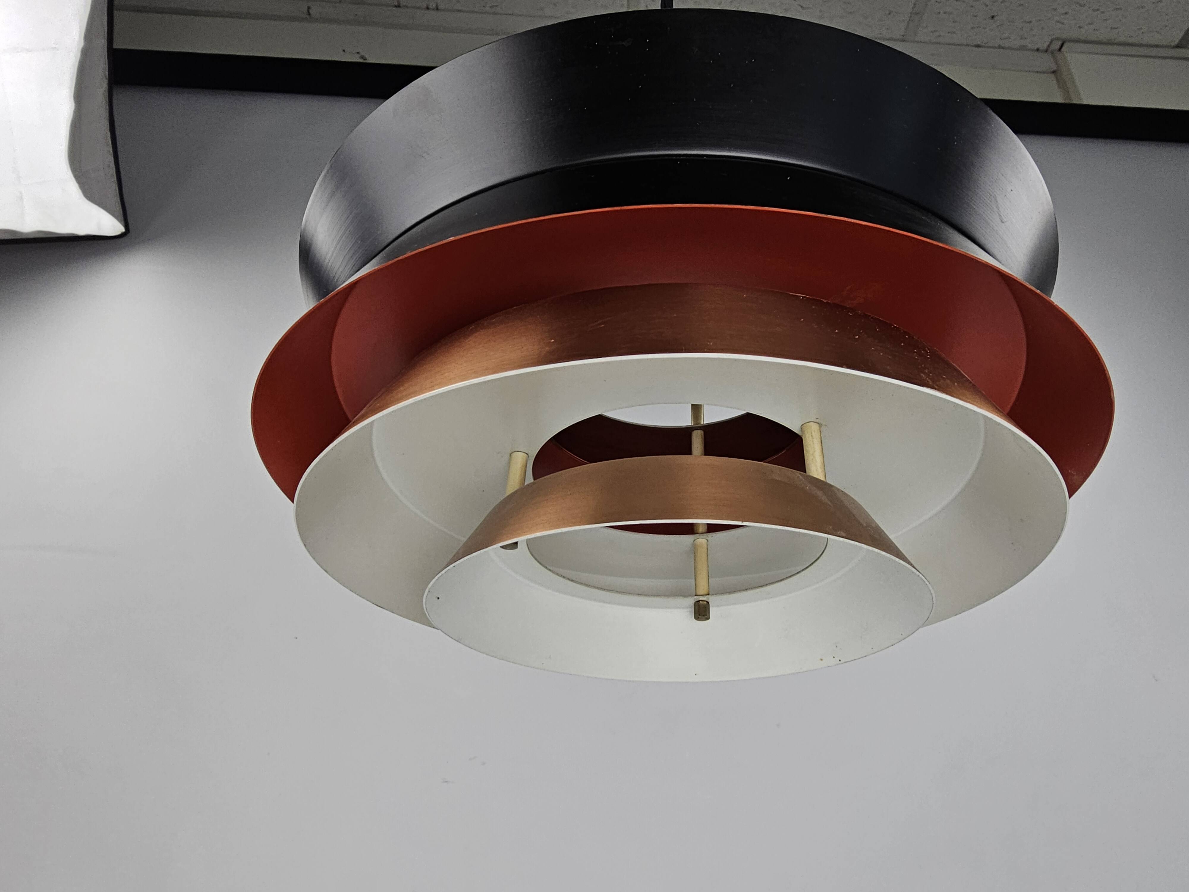 Lampe à suspension vintage "Trava" de Carl Thore pour Granhaga Metallindustri, Suède, 1960