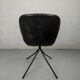 Zuiver black leather chair