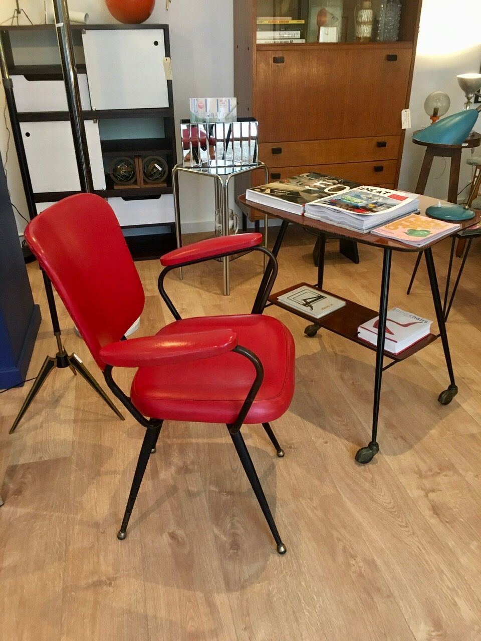 Chaise de bureau vintage