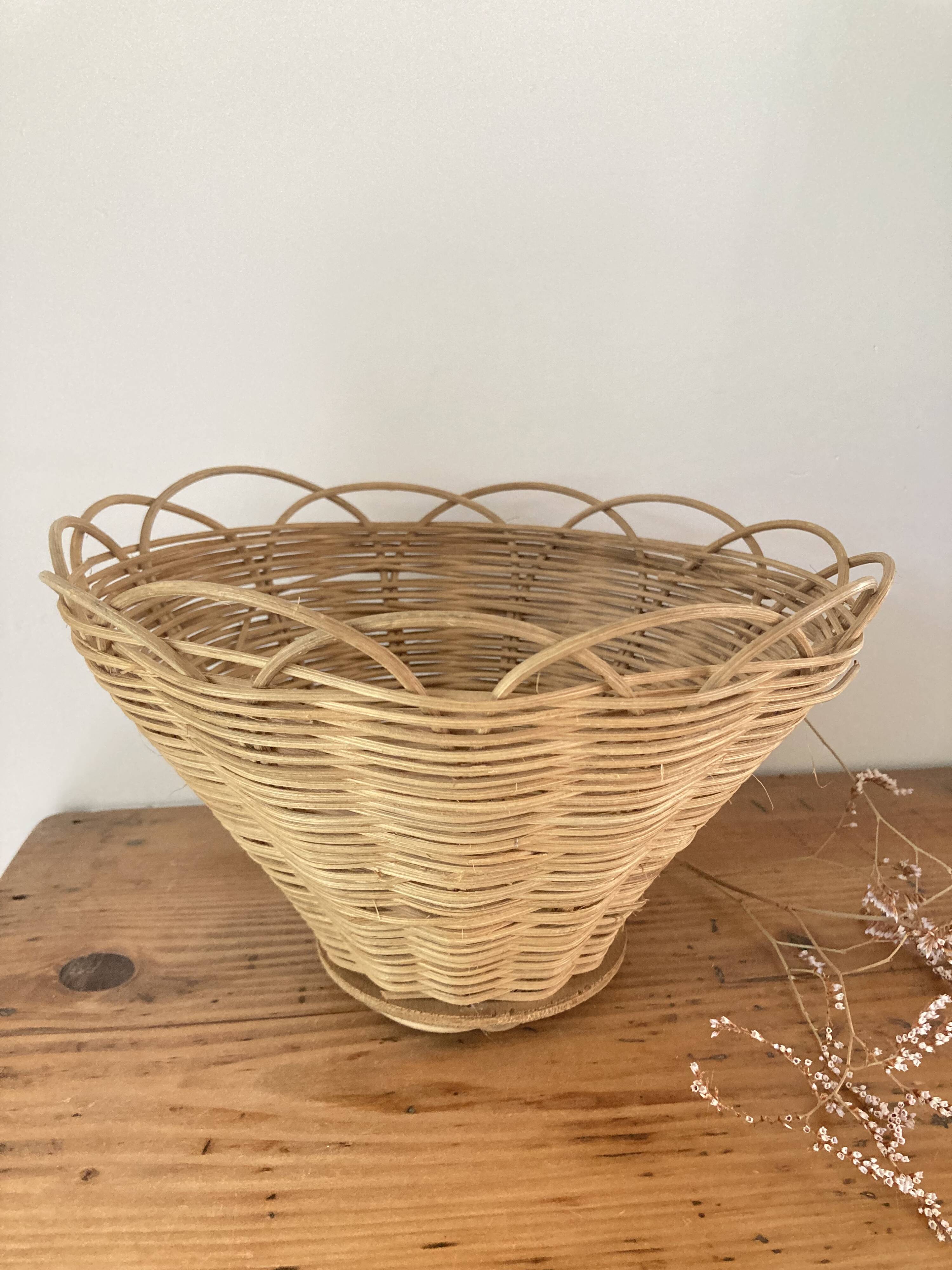 Basket - vintage wicker basket