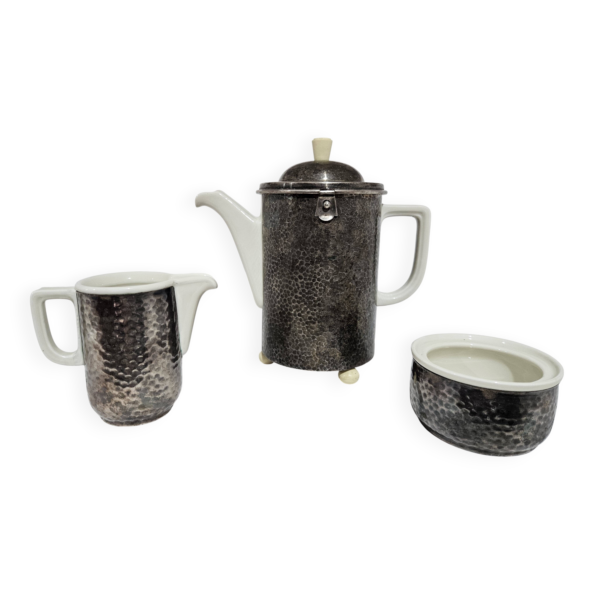 Elegant WMF Art Deco table center, 1950s