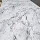 Hollywood Regency style coffee table • marble and brass