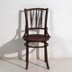 Antique Viennese-style chairs (circa 1920). Set of 4, no. 4