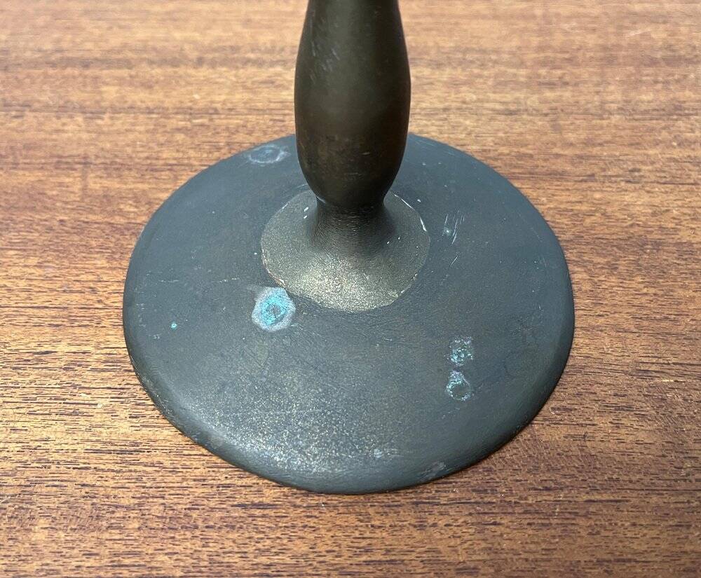 Porte-bougies en métal du milieu du siècle, années 1960, lot de 2