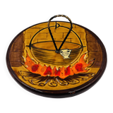Cheese board with cauldron decoration, Vallauris