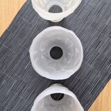 Set of 3 glass paste globes (L-0210-2)