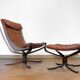 Falcon armchair and ottoman sound, Sigurd Ressell, 70s