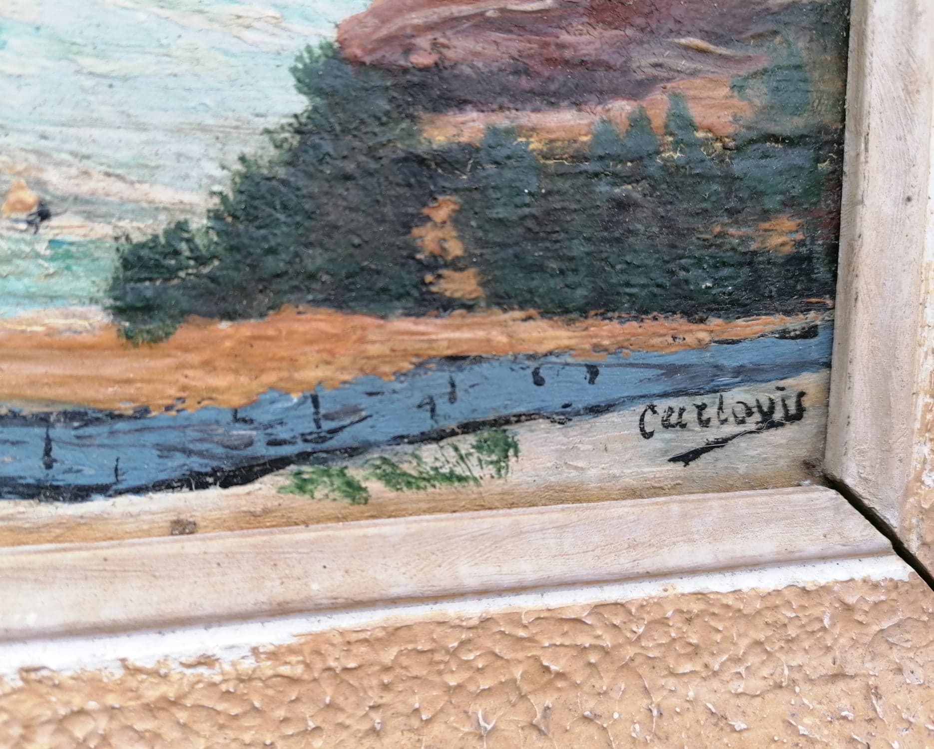 Table view of the sea