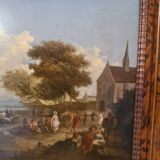 Lively village festival, end of the 18th century