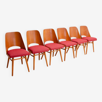 Chaises de salle à manger vintage par Radomír Hofman, années 1960, ensemble de 6