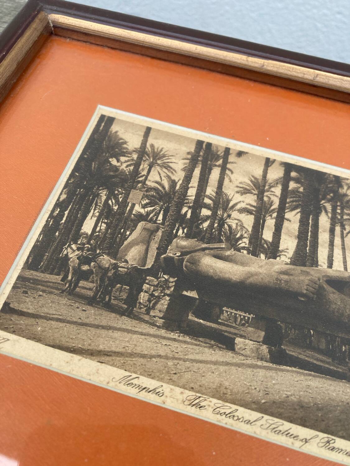 Pair of small frames seen from Egypt