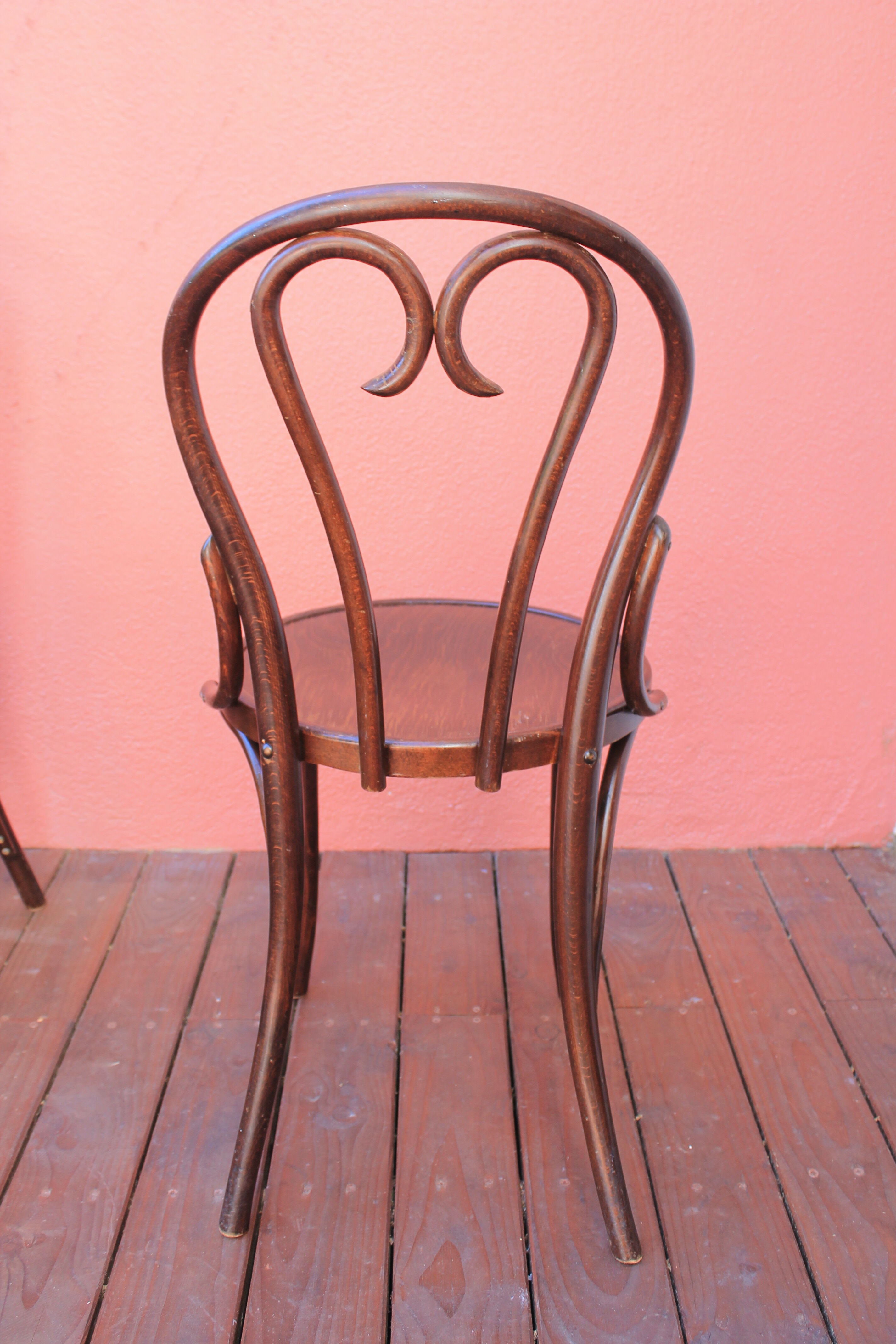 Set of 6 bistro chairs