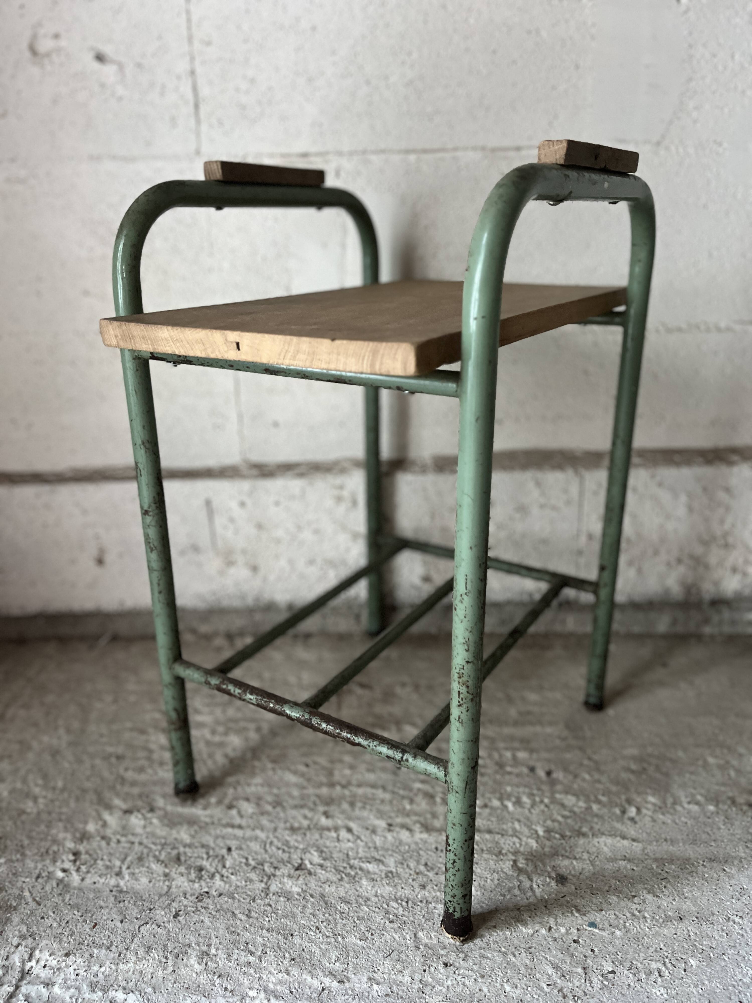 Boarding school bedside table