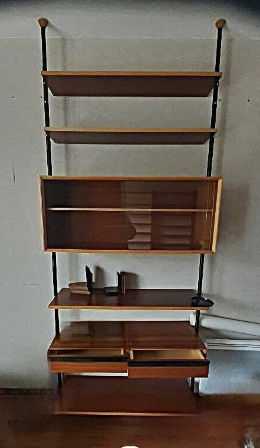 1960s Scandinavian design bookshelf