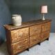 Antique chest of drawers side table 1930s