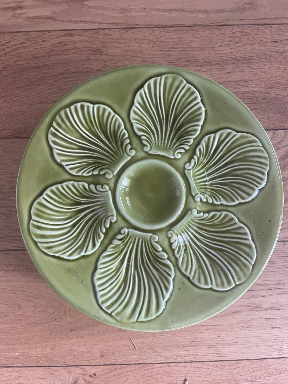 oyster plates from the 70s