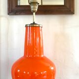 70's dual-light opaline lamp