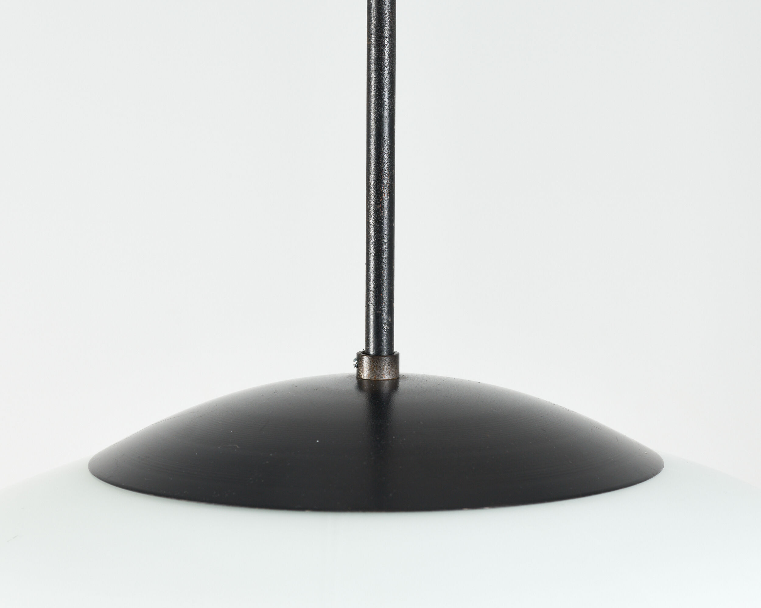 Suspension en verre Oopaline par Napako années 60