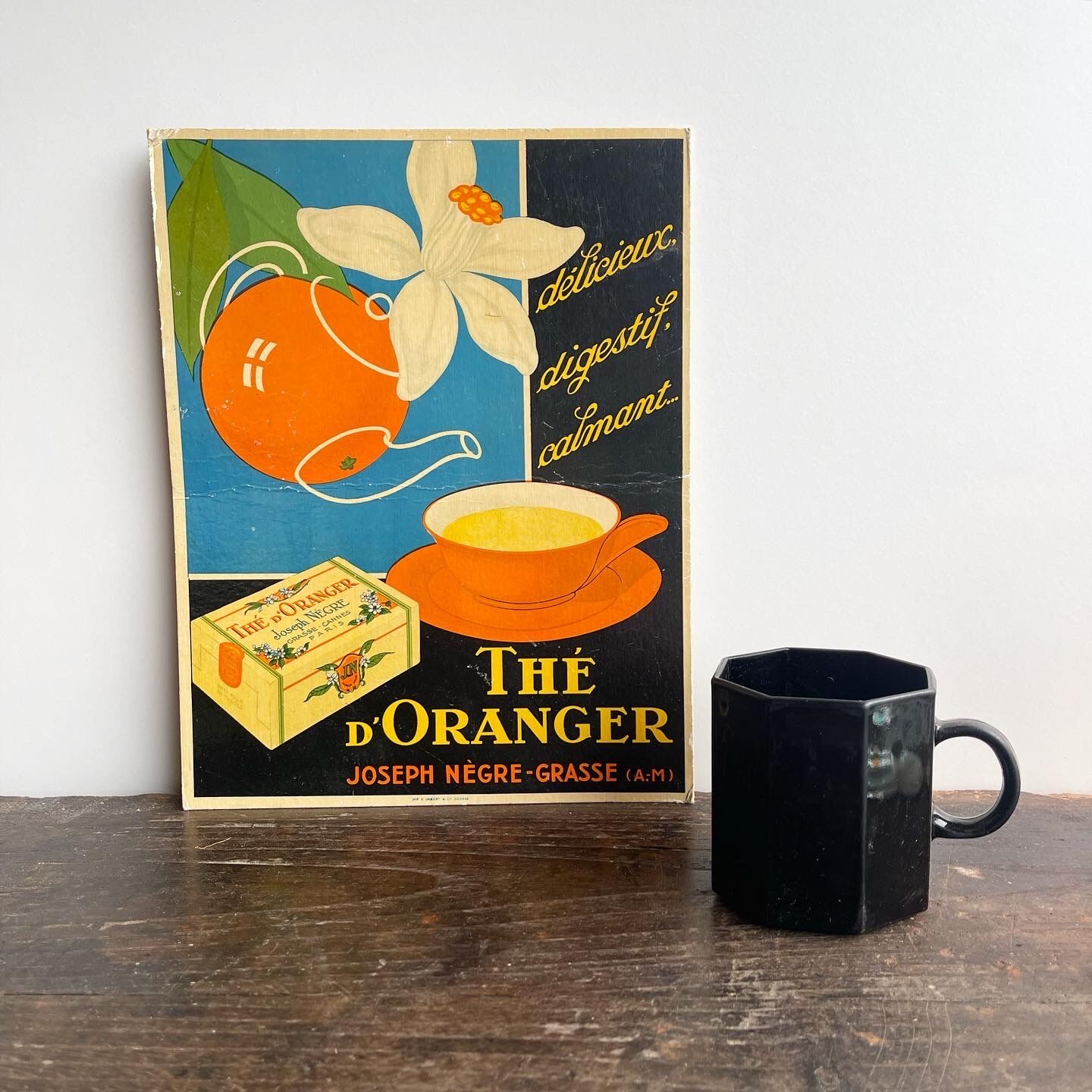 Orange Tea Advertisement