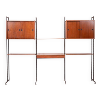 1960’s Italian Modern modular cabinet shelf system