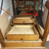 3-drawer campaign table