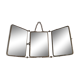 Old triptych barber mirror