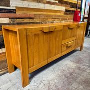 Ornate elm in the style of Maison Regain.