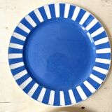 Set of 4 fox trott sarreguemines art deco dessert plates 1930