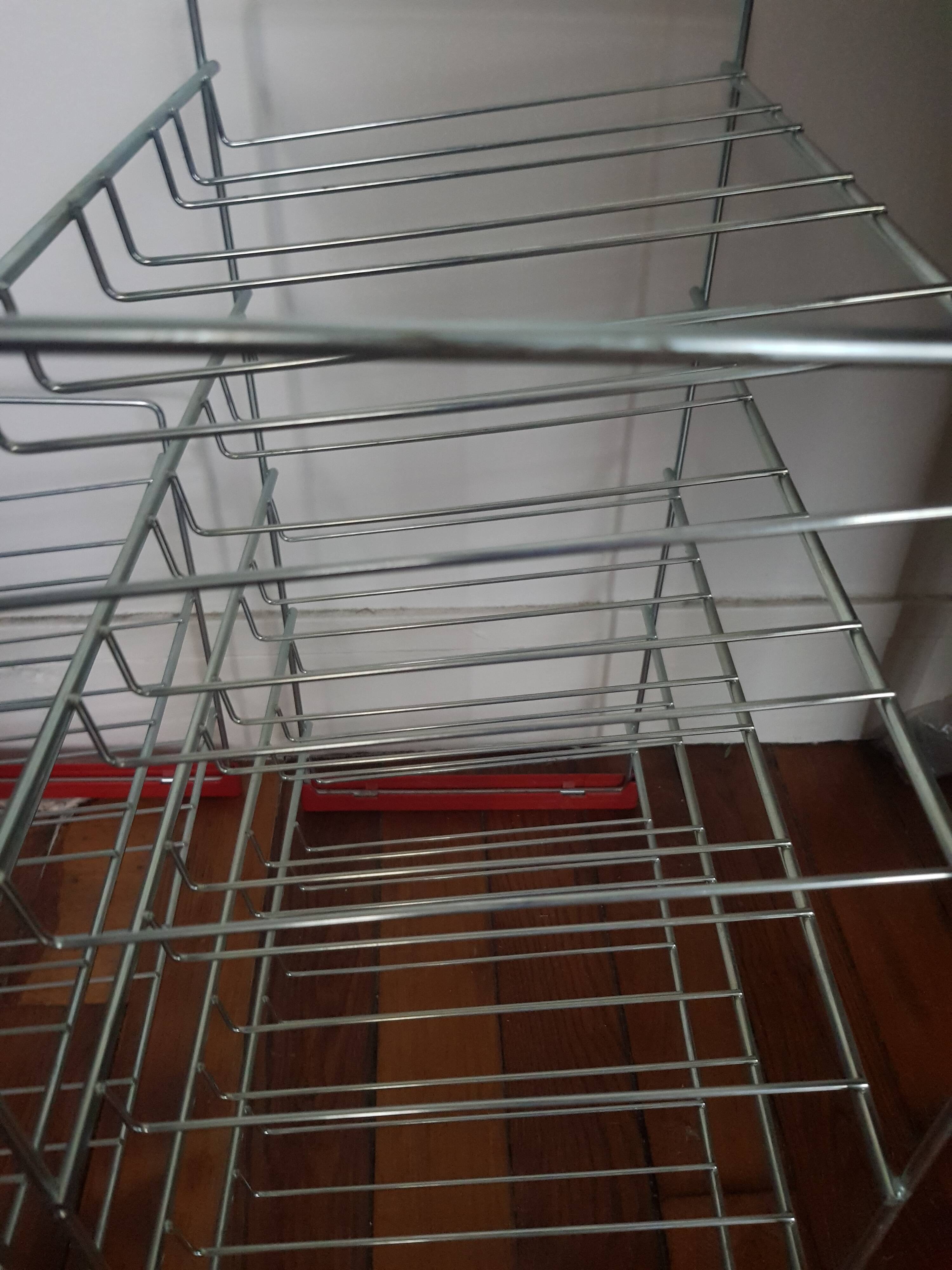 Bottle holder brand shopping cart