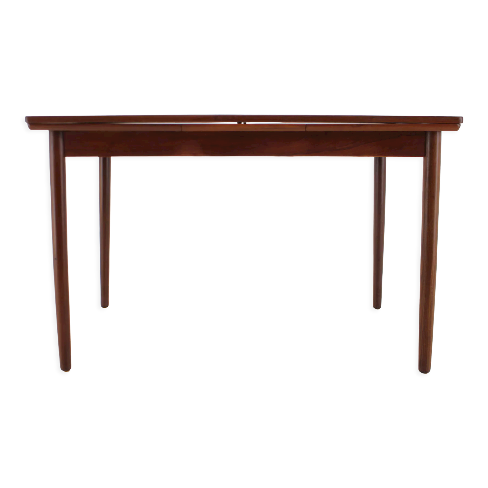 1960s Danish Teak Extendable Dining Table