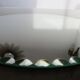 Mirror round bevelled art deco 4050s 30cm