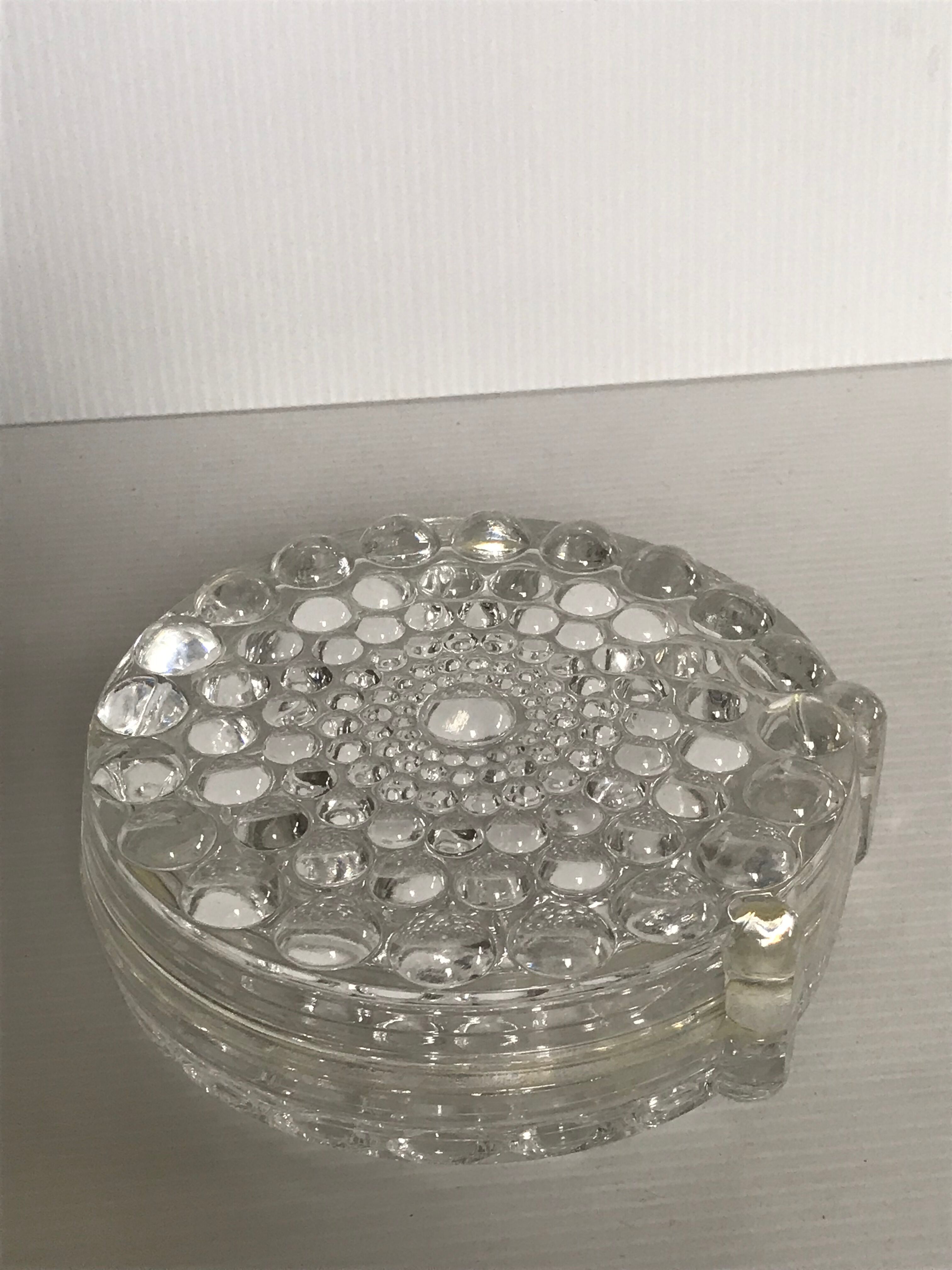 Vase en cristal de Beyer 1960