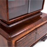 Art Deco style display cabinet, 1940s, Poland.