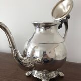 Antique silverware tea or coffee service signed fbrodgers and numbered