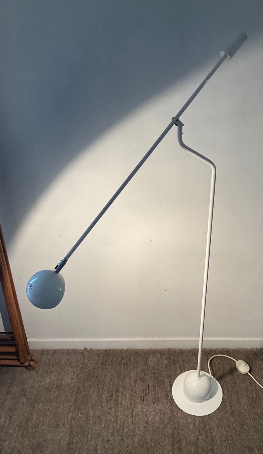 Sölken Leuchten reading floor lamp from the 70s and 80s